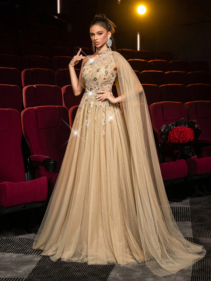 Rochie SHEIN, kaki