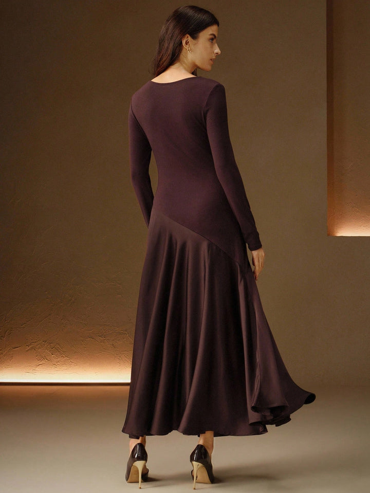 Rochie maxi Anewsta by Shein, maro
