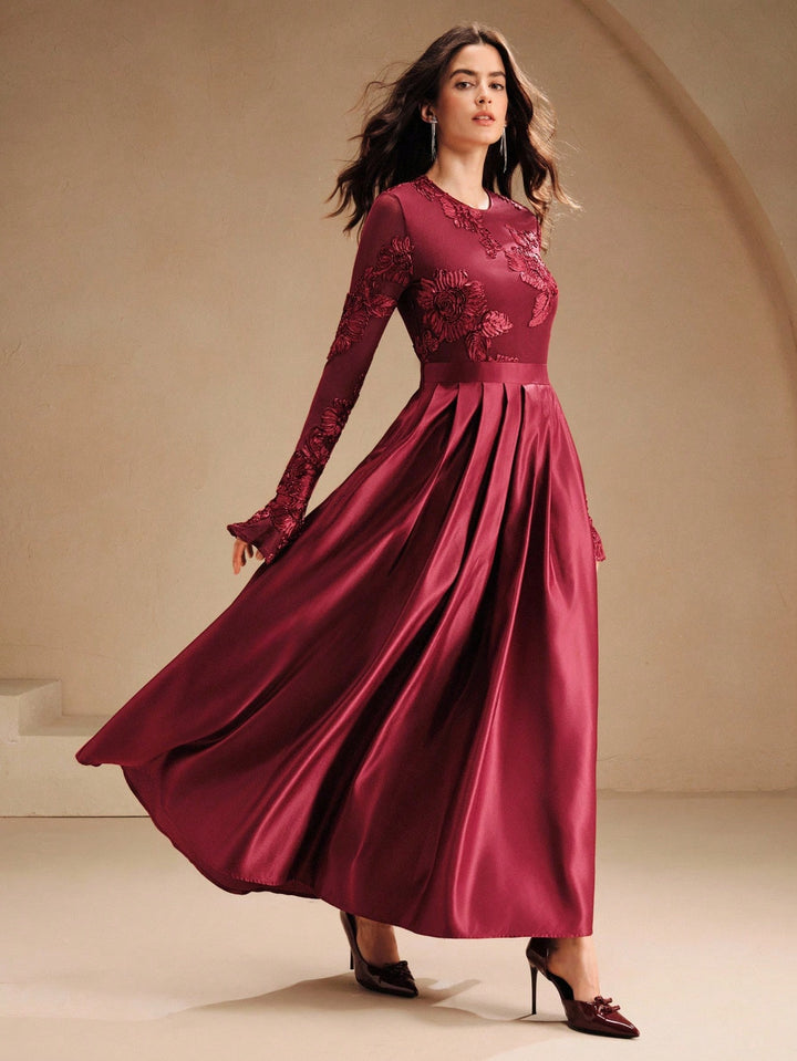 Rochie maxi SHEIN, roșu