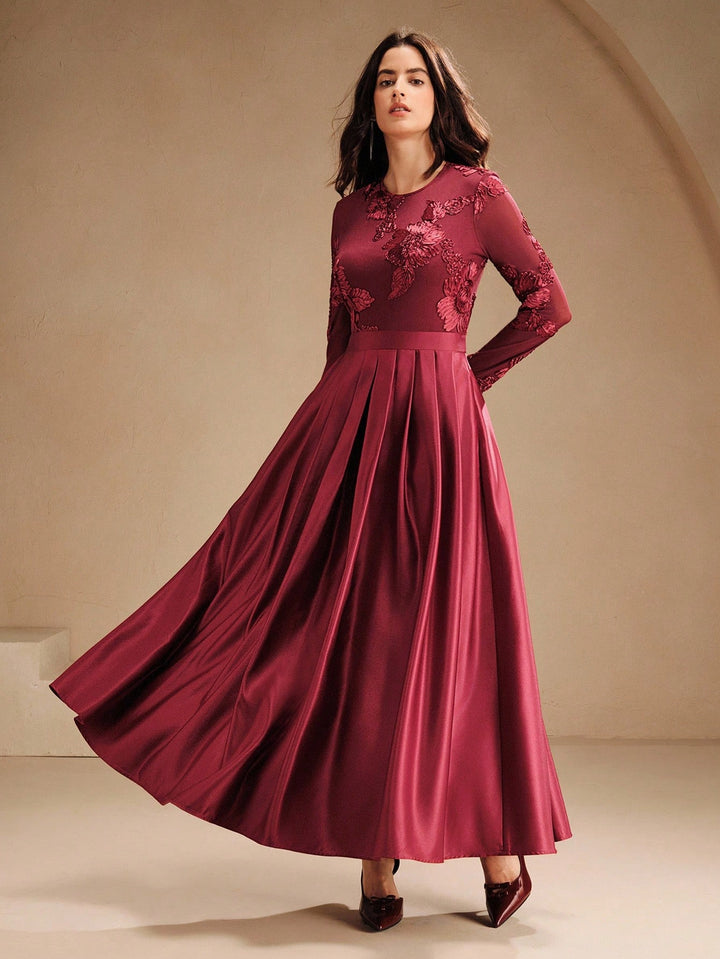 Rochie maxi SHEIN, roșu