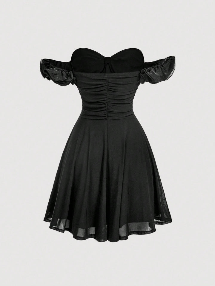 Rochie mini SHEIN, negru