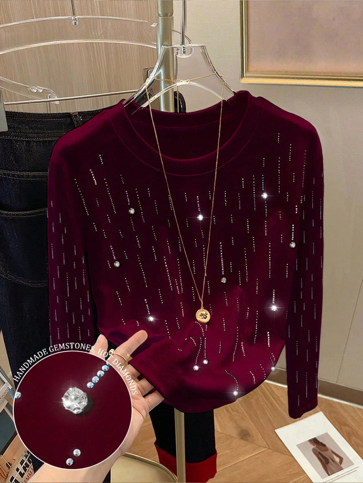 Tricou SHEIN, vișiniu