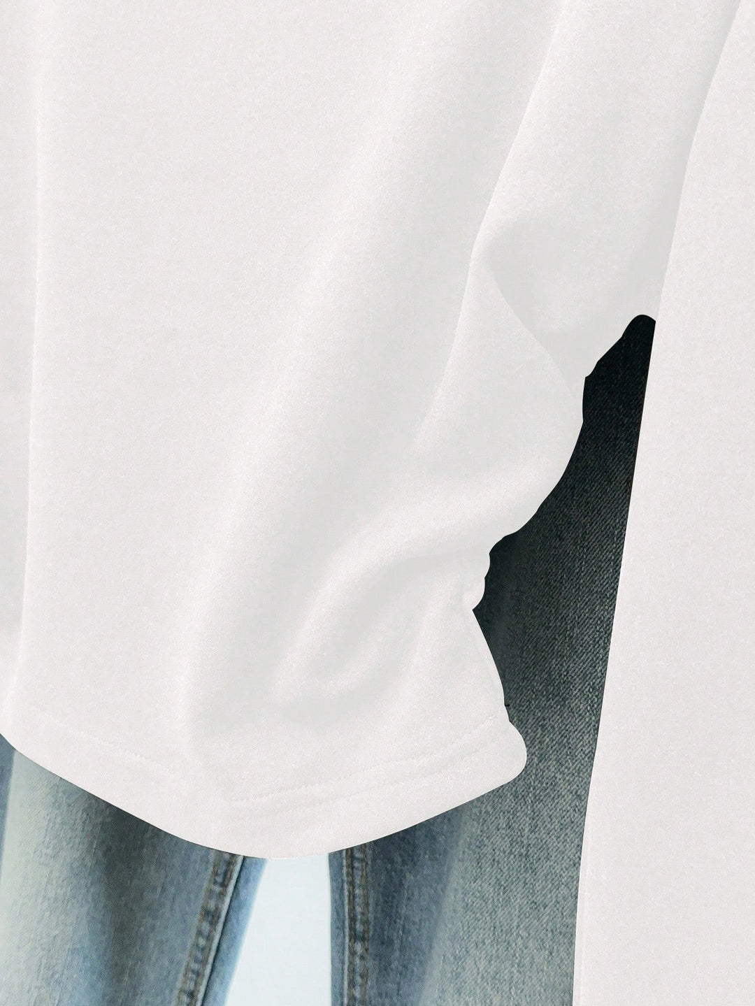 Top SHEIN, alb