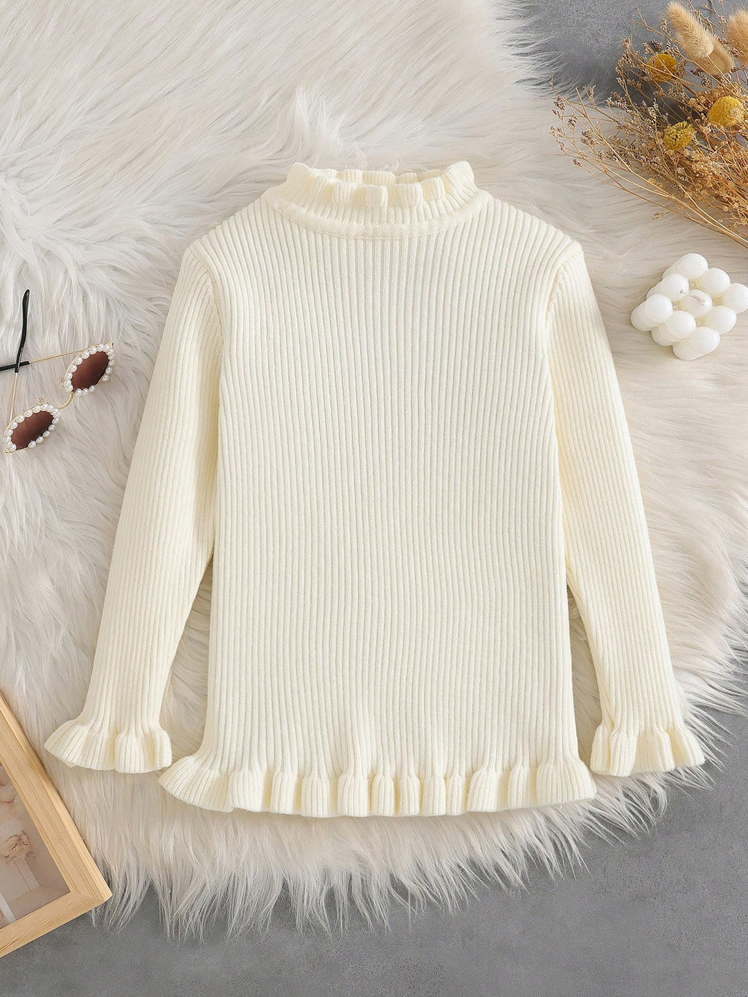 Pulover SHEIN, alb