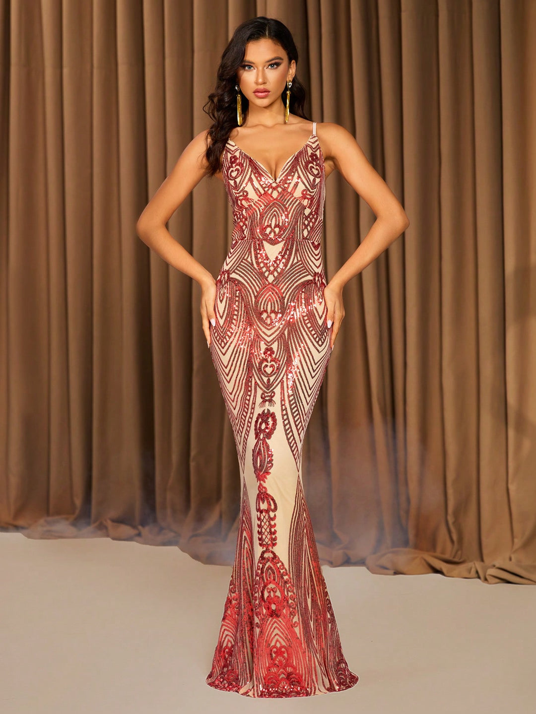 Rochie de ocazie SHEIN, mix culori