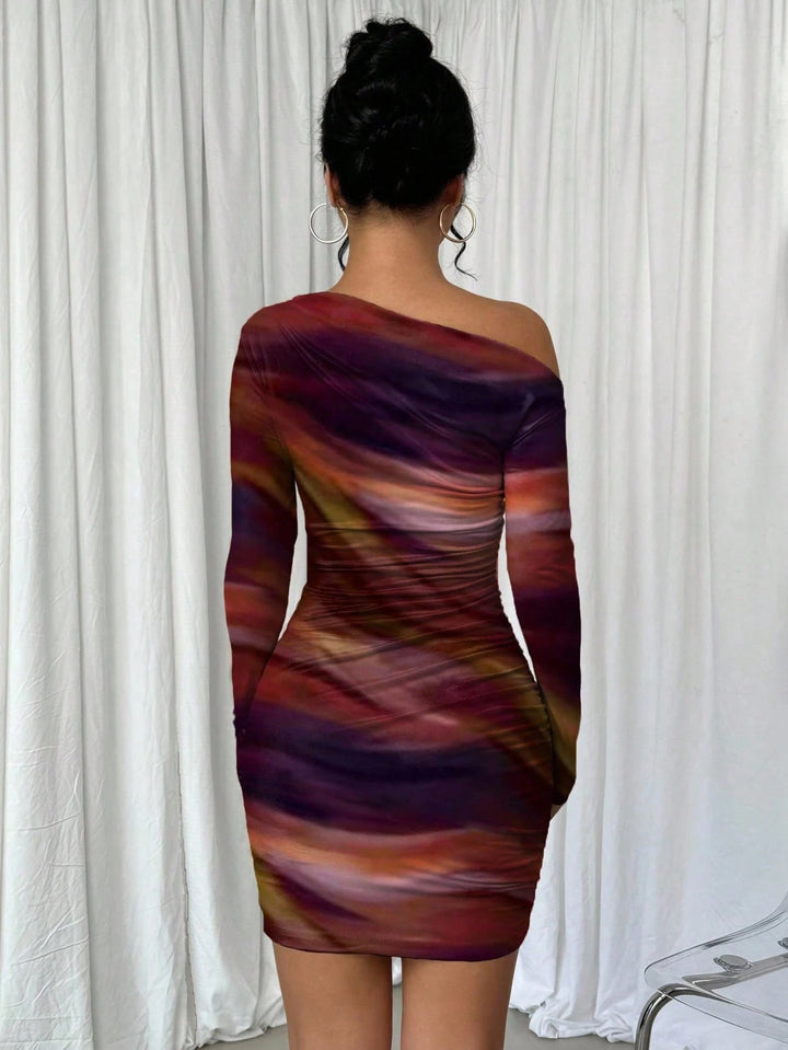 Rochie mini SHEIN, mix culori