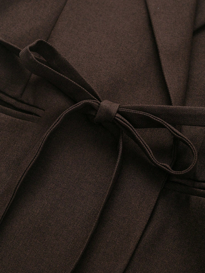 Jachetă SHEIN, maro