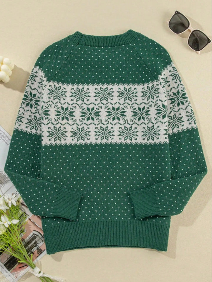 Pulover SHEIN, verde