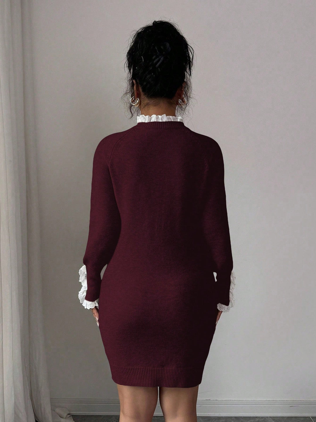 Rochie SHEIN, vișiniu