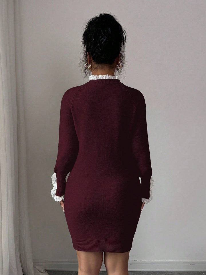 Rochie SHEIN, vișiniu