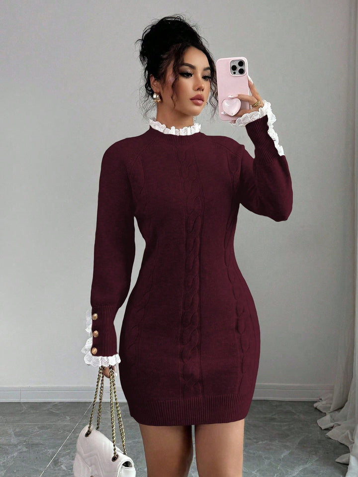 Rochie SHEIN, vișiniu