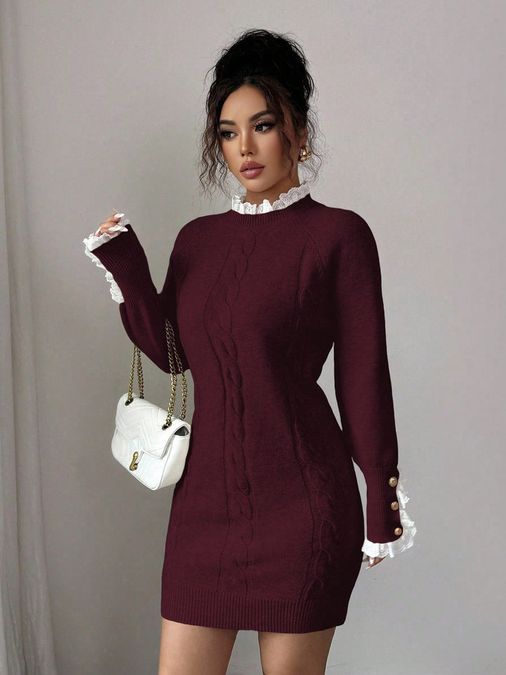 Rochie SHEIN, vișiniu