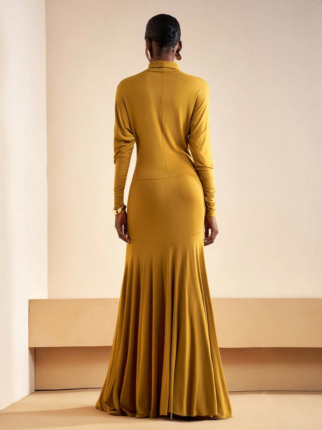 Rochie maxi SHEIN, galben
