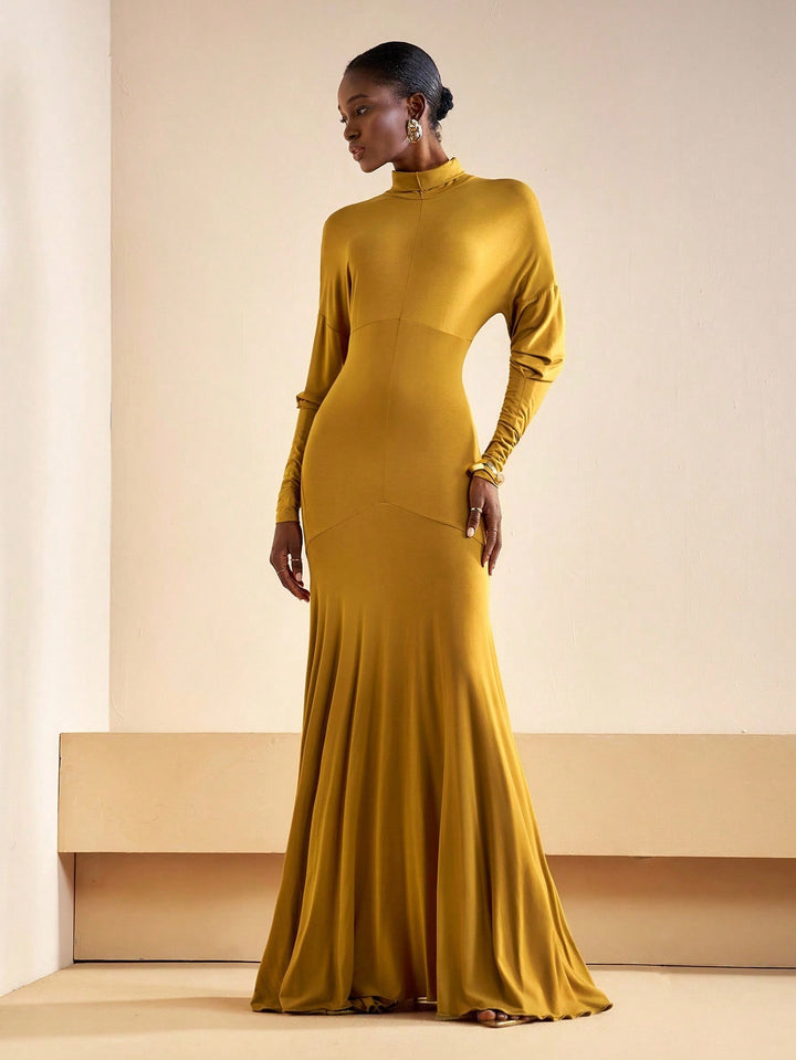 Rochie maxi SHEIN, galben