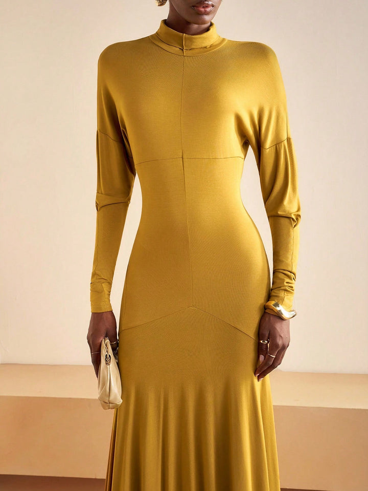 Rochie maxi SHEIN, galben