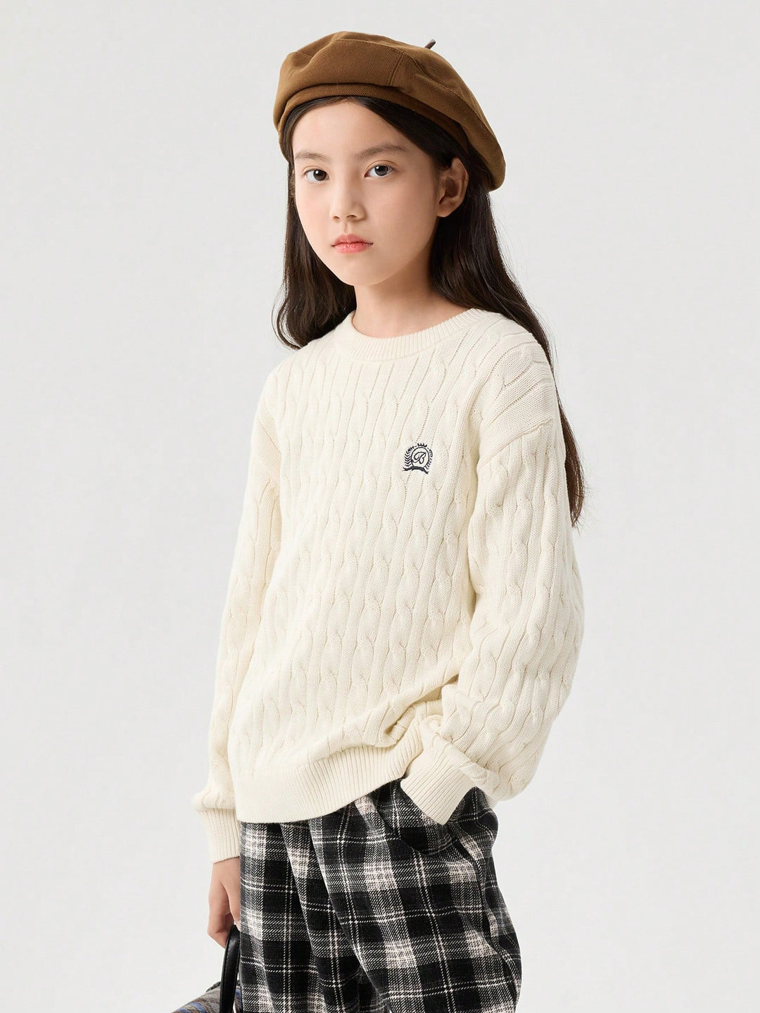 Pulover SHEIN, crem