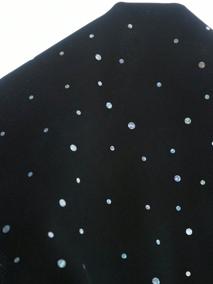 Top SHEIN, negru