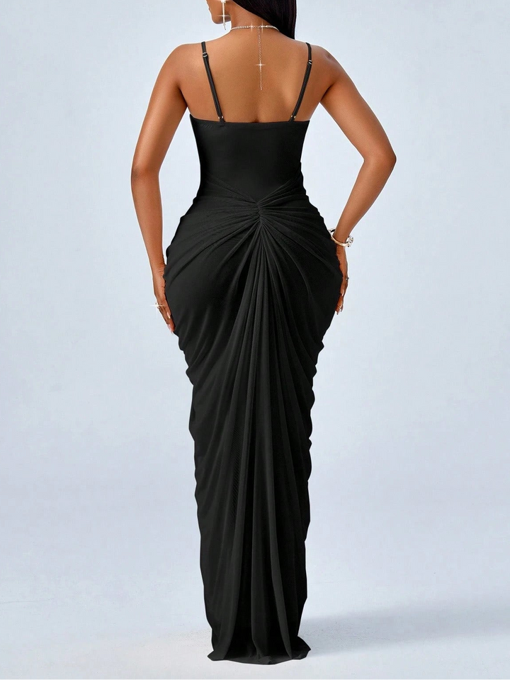 Rochie maxi SHEIN, negru