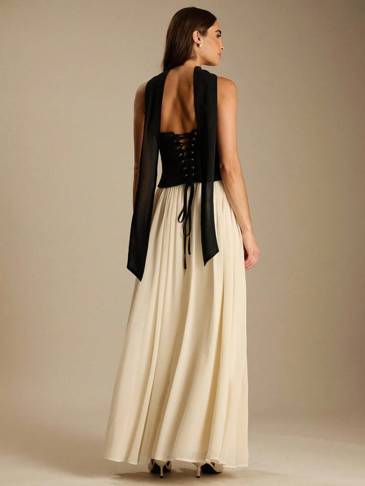 Rochie maxi SHEIN, mix culori