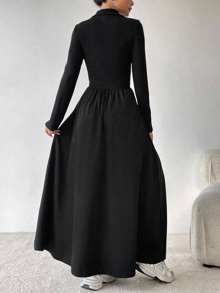 Rochie maxi SHEIN, negru