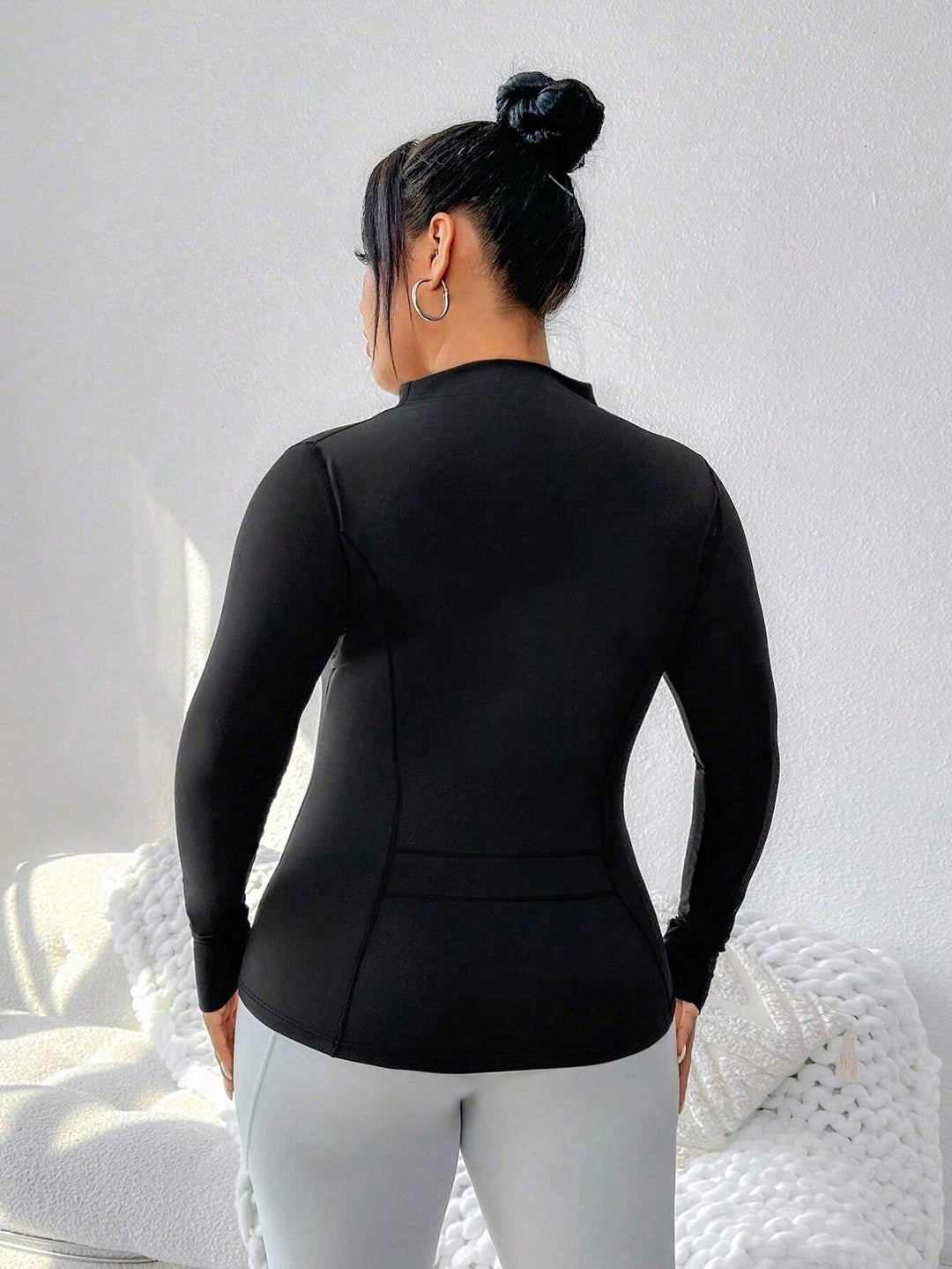 Jachetă SHEIN, negru