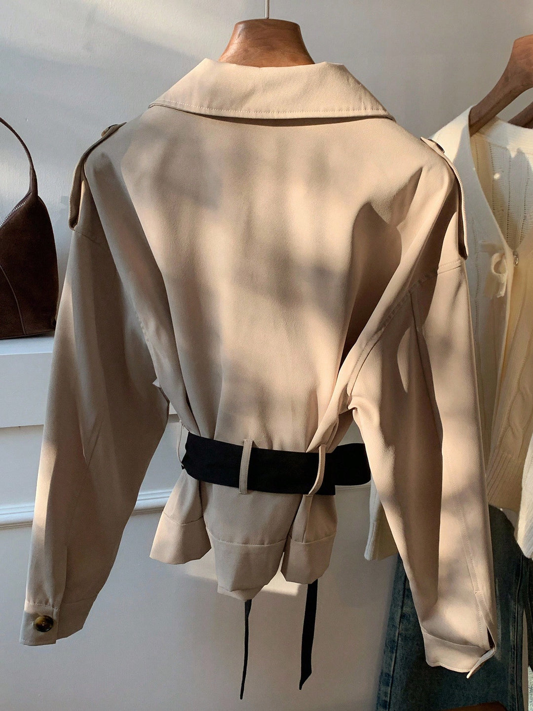 Trench SHEIN, kaki