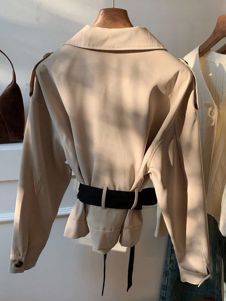 Trench SHEIN, kaki