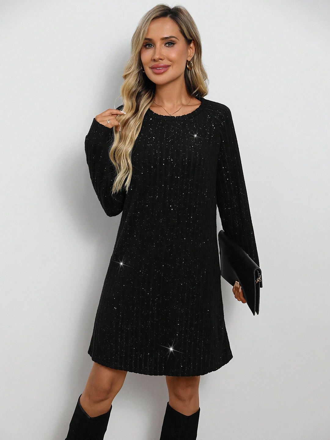 Rochie scurtă SHEIN, negru