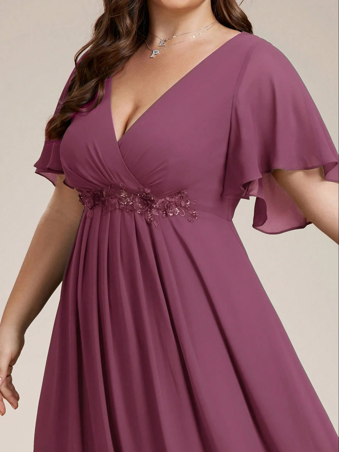 SHEIN maxi ruha, lila
