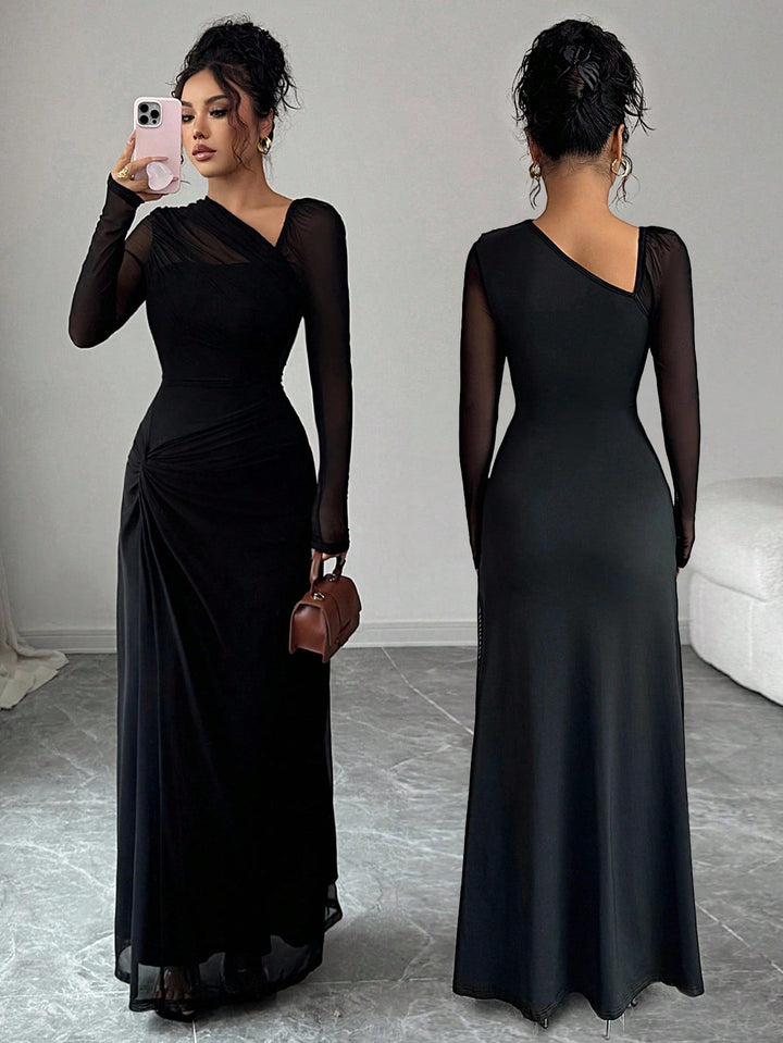 Rochie maxi SHEIN, negru