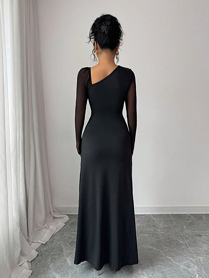 Rochie maxi SHEIN, negru