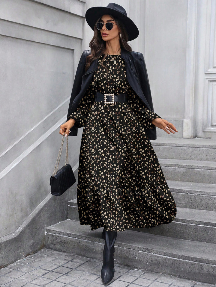 Rochie maxi SHEIN, mix culori