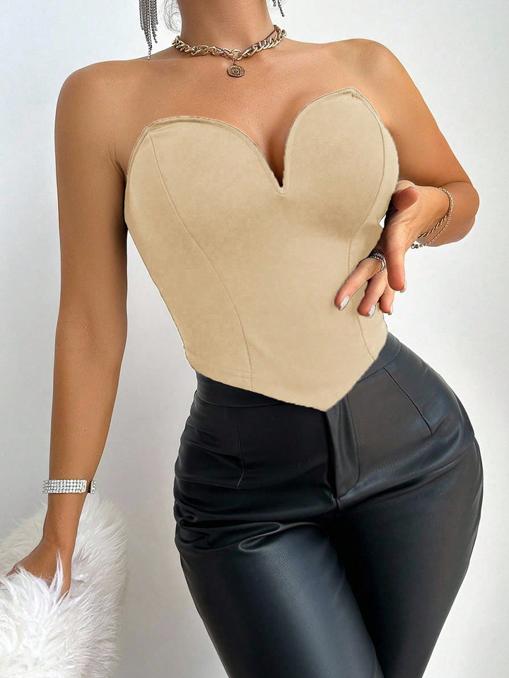 Top SHEIN, bej