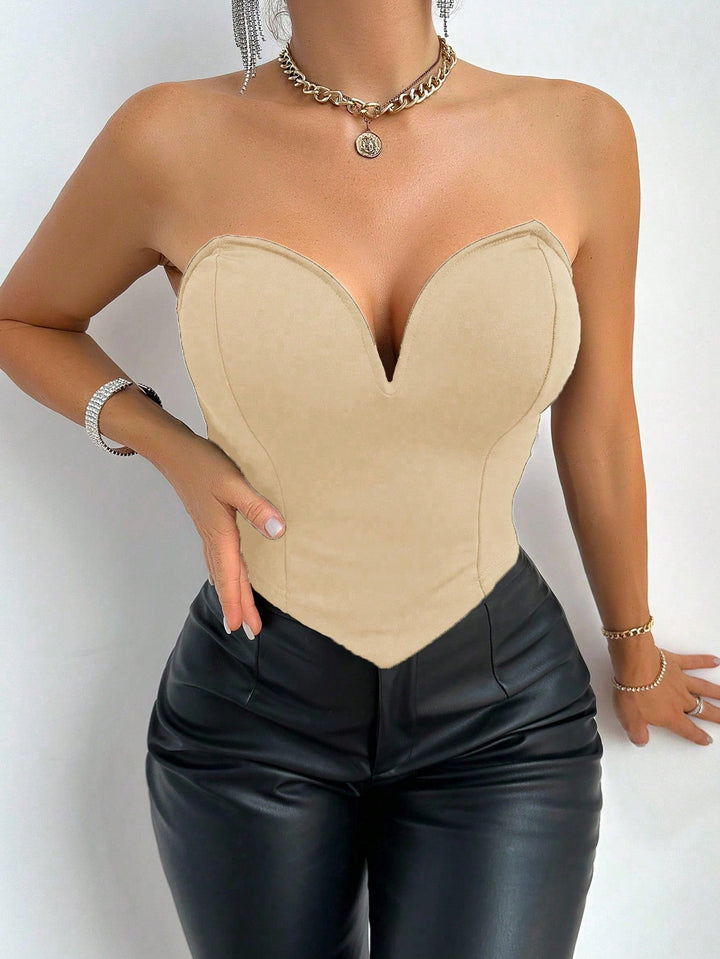 Top SHEIN, bej