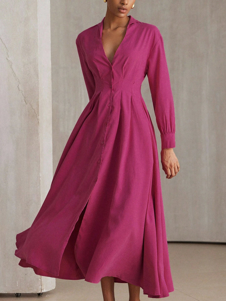 Rochie maxi SHEIN, roz