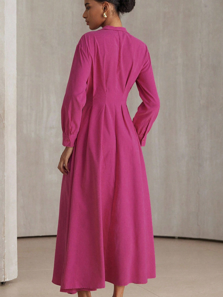 Rochie maxi SHEIN, roz
