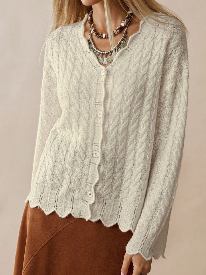 Cardigan SHEIN, portocaliu