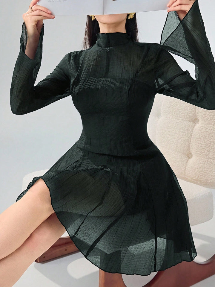 SHEIN mini ruha, zöld