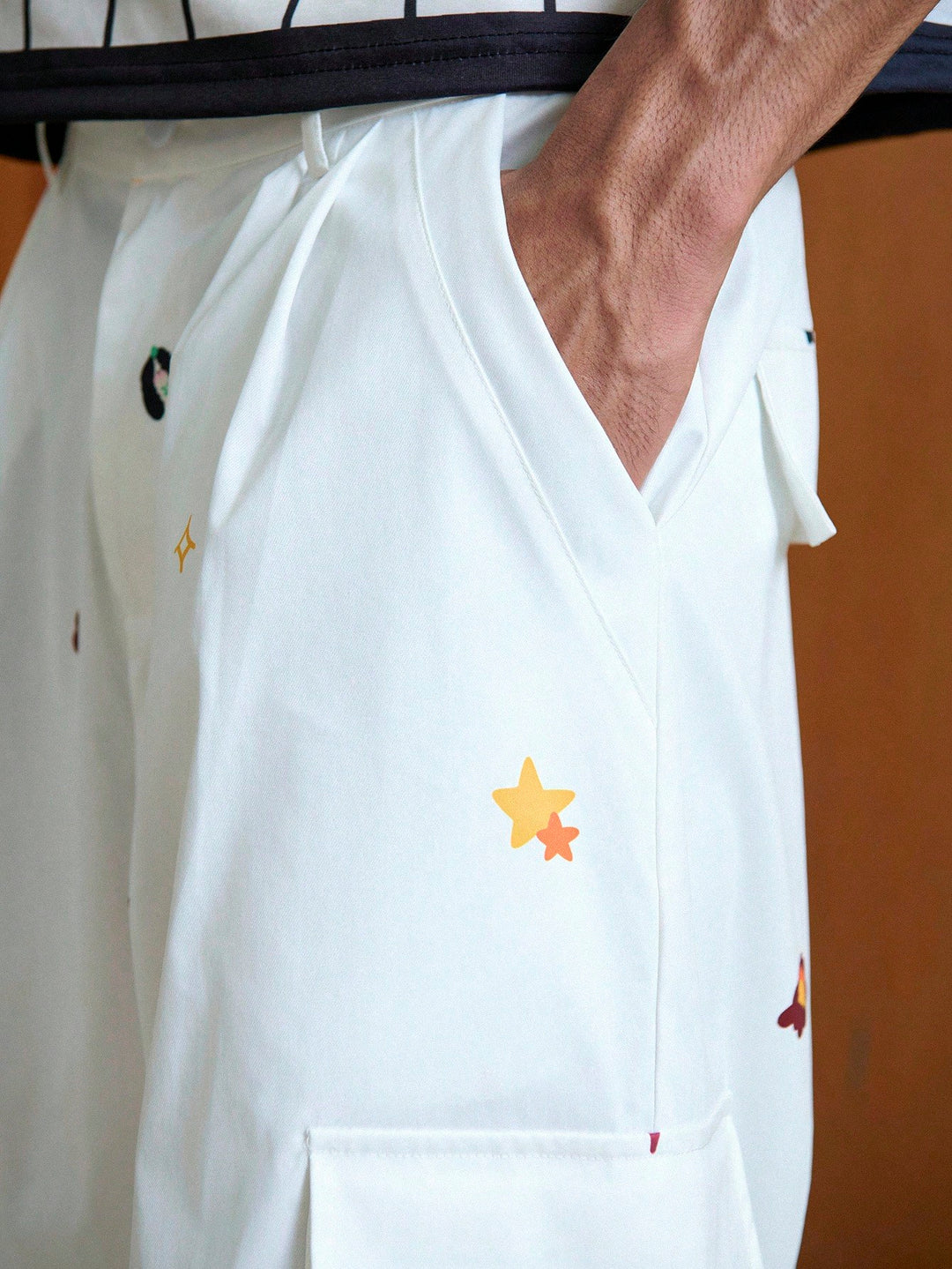 SHEIN nadrág, fehér