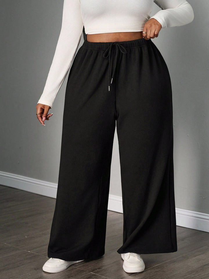 Pantaloni SHEIN, negru