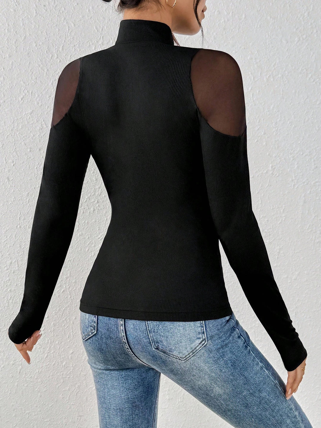 SHEIN blúz, fekete