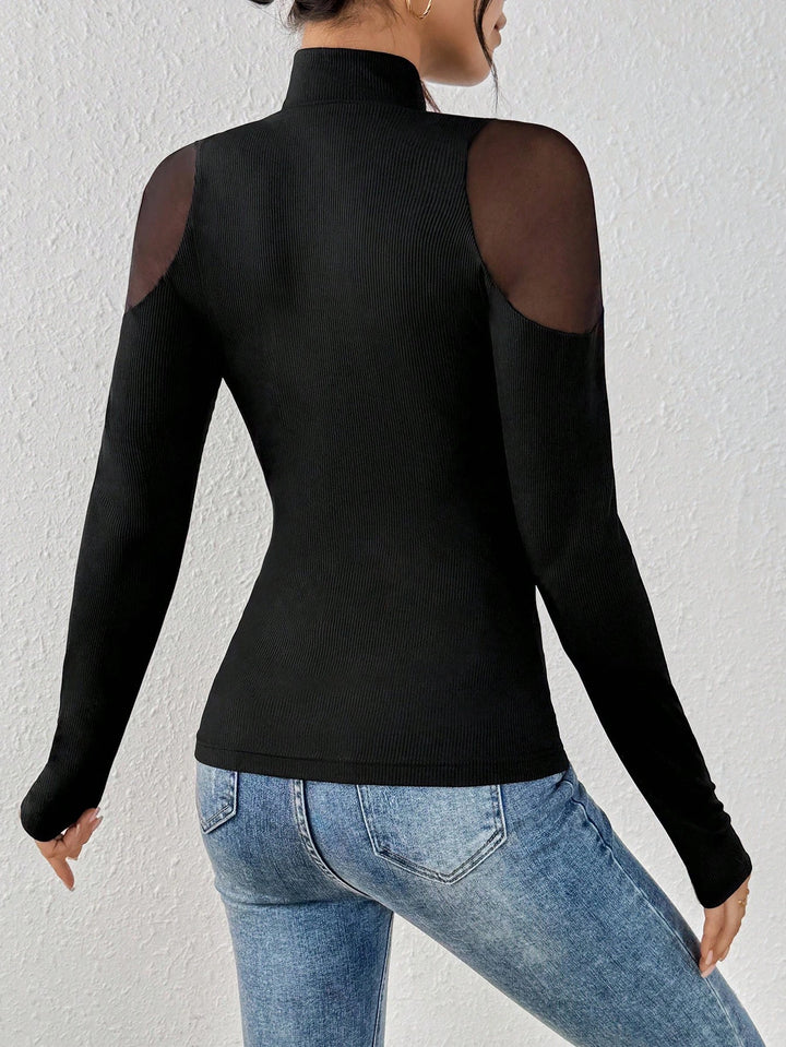 SHEIN blúz, fekete
