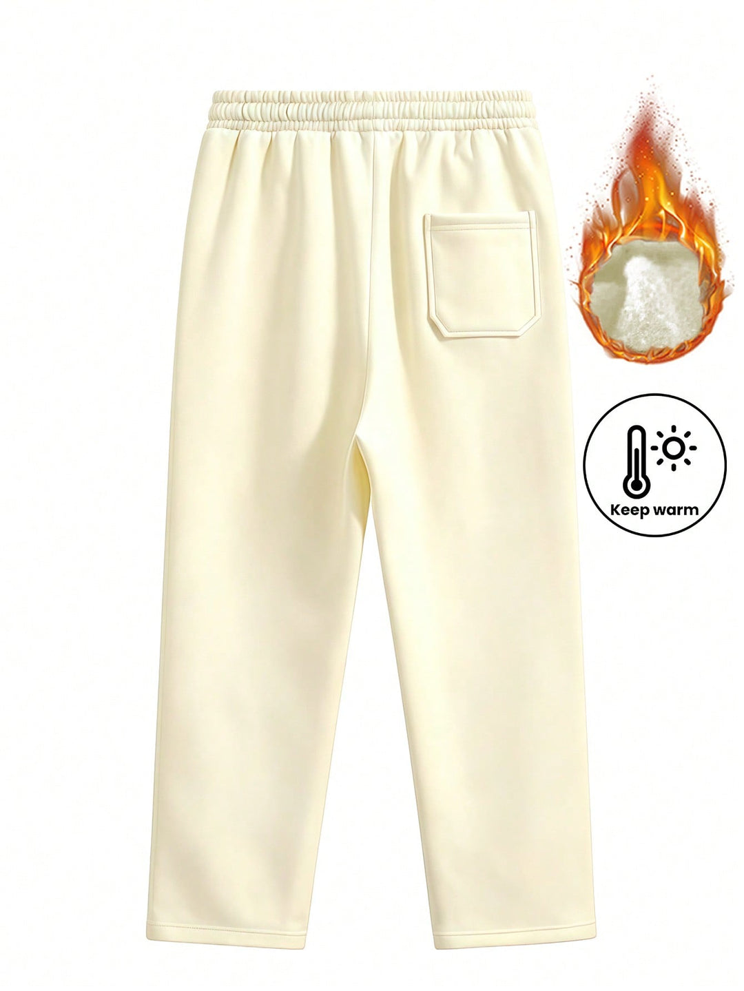 Pantaloni SHEIN, portocaliu