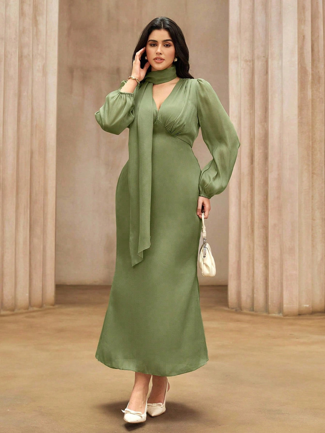 Rochie SHEIN, verde