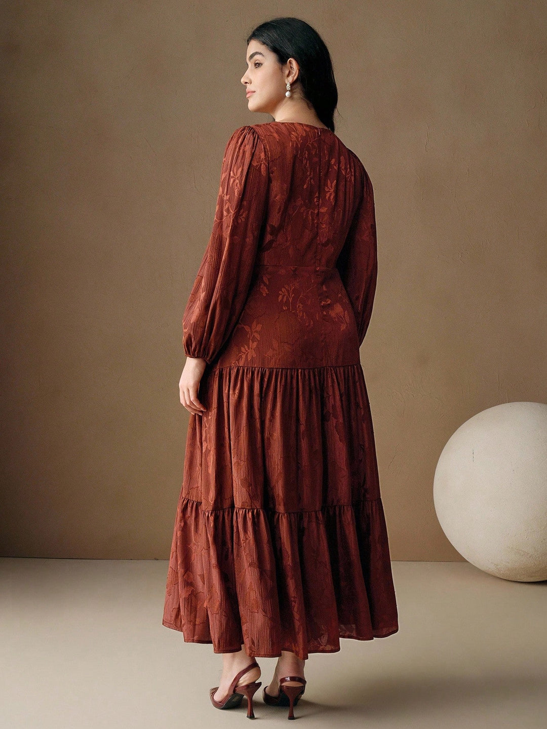 Rochie SHEIN, maro