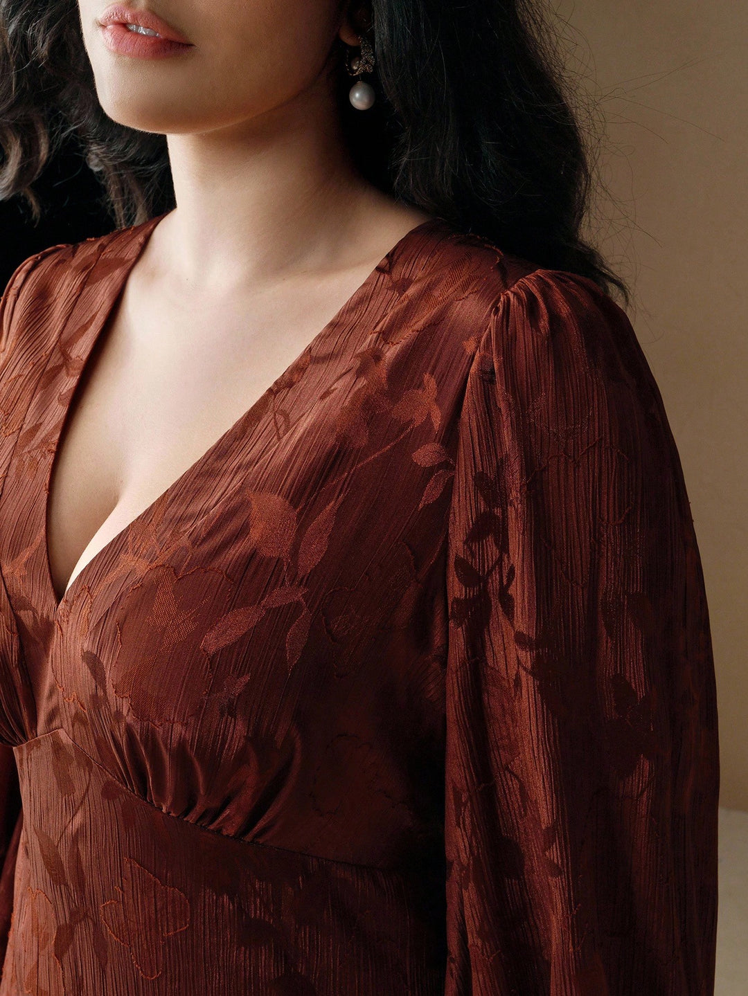 Rochie SHEIN, maro