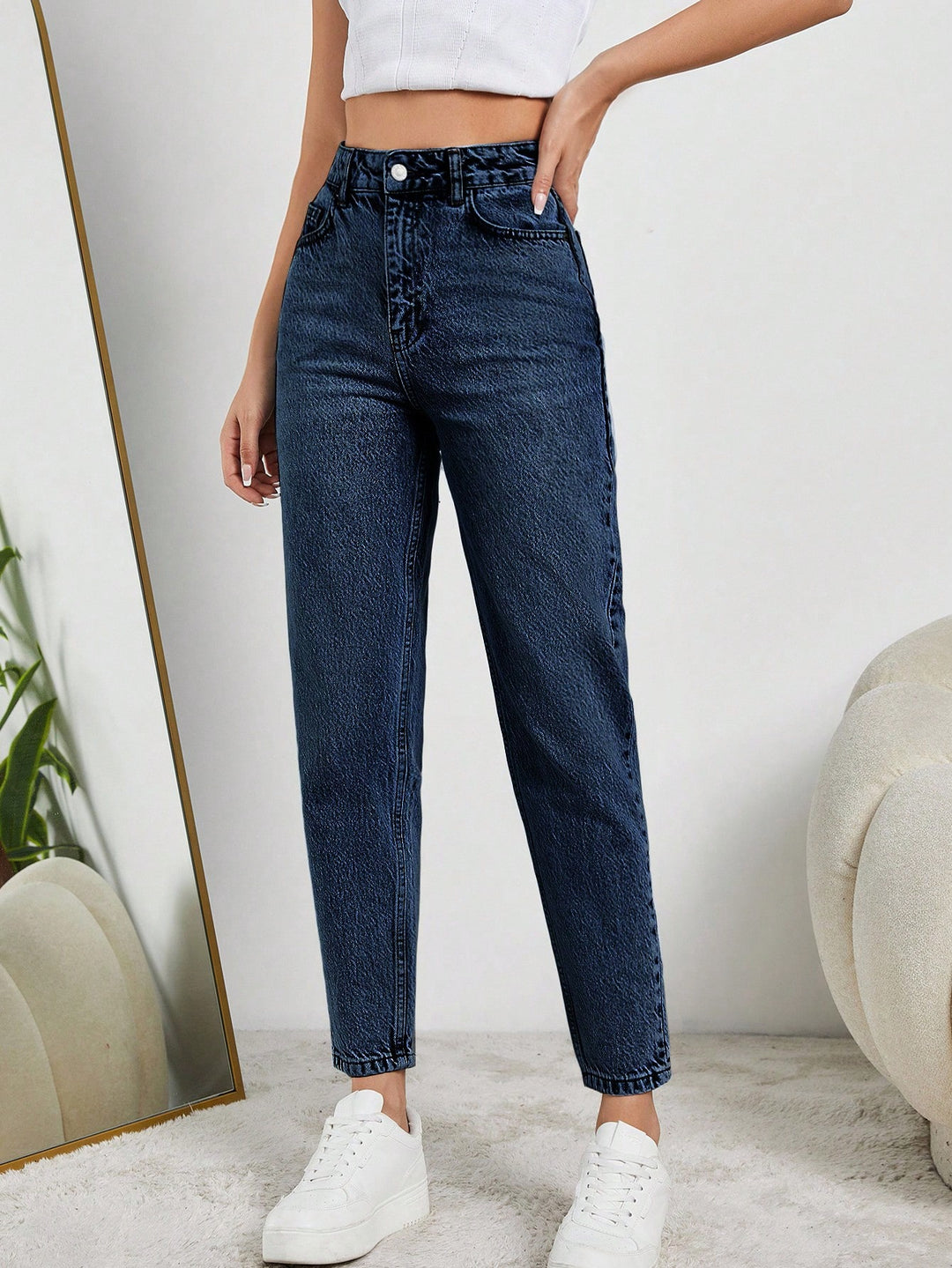 Jeans SHEIN, albastru