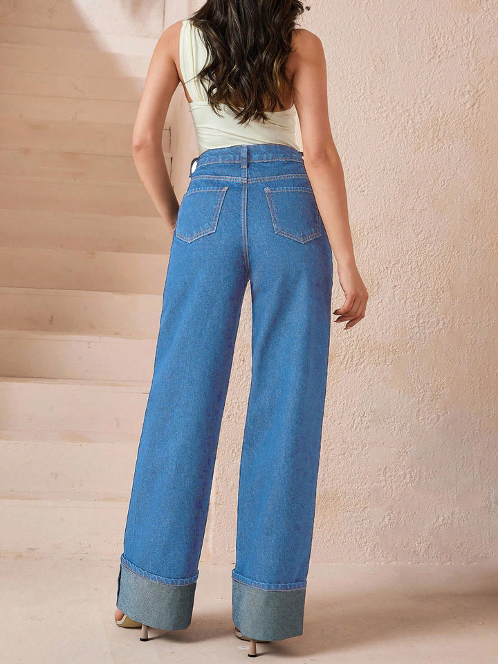 Jeans SHEIN, albastru