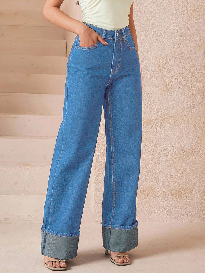 Jeans SHEIN, albastru