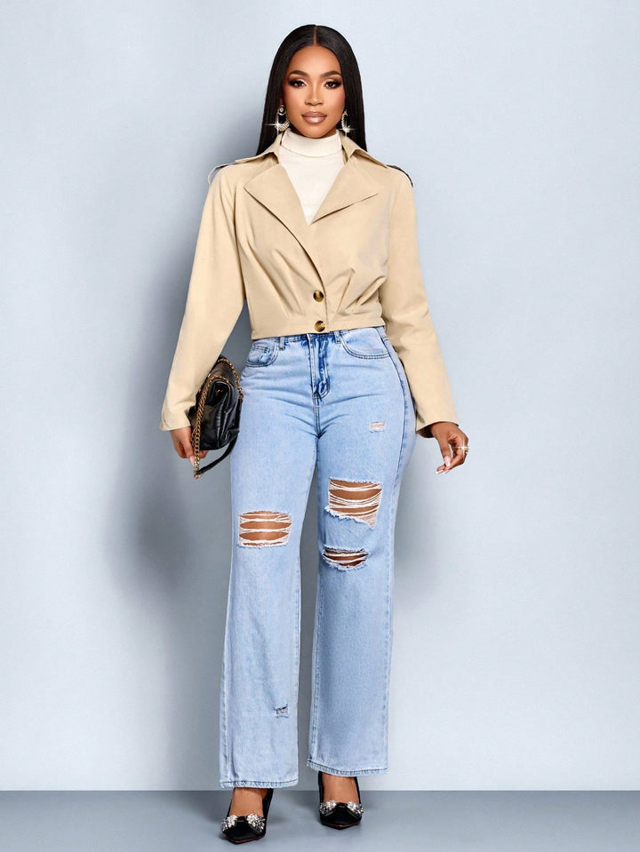 Trench SHEIN, bej